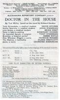 Georgine Anderson of HG Wells Doctor In The House 1960s Theatre Programme