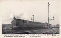 GER Train at Copper Mill Junction in 1927 Pamlin Prints Railway RPC Postcard