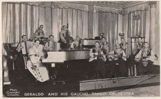 Geraldo & His Gaucho Tango Orchestra Columbia LP Record s Hand Signed Photo