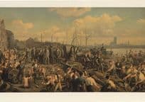 German Telegraph Cables 1880 Mulheim Telegrafenkabels Postcard