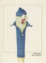 German Willy Willie Warmer Condom Comic Postcard