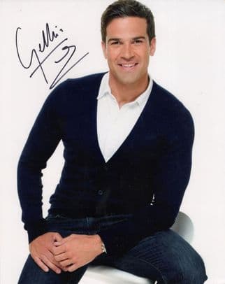 Gethin Jones Blue Peter Morning TV Live 10x8 Hand Signed Photo
