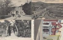 Gibraltar Water South Port Gates 4x Postcard s