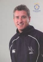 Giles White Hampshire Cricket Team Player Coach 2008 Postcard