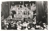 Girl Dancing Performers At Antique Fair Organ Fairground Society PB Postcard Photo