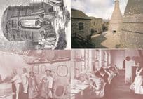 Gladstone Pottery Museum Staffs Female Painters Saggar Makers 4x Postcard s