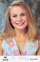 Glenda McKay as Rachel Tate of Emmerdale Hand Signed Cast Card Photo