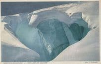 Gletscherschrund Glacier Postcard