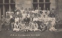 Glyngarth Youth Hostel Assocation 1927 Staff Welsh Old Postcard