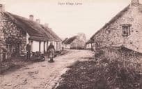 Glynn Village Larne County Antrim Ireland Antique Postcard