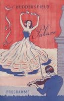 Goldilocks & The Three Bears Pantomime Huddersfield Palace Theatre Programme