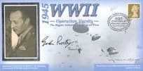 Gordon Proctor of Operation Varsity WW2 Veteran Hand Signed FDC