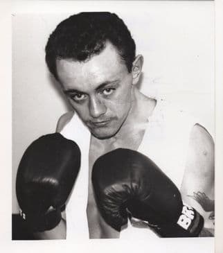 Gordon Shaw Glasgow Scottish Boxer Rare Boxing Photo