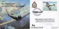 Gordon Sinclair WW2 Pilot Wing Commander Spitfire Hand Signed FDC