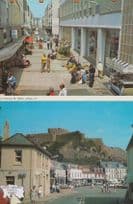 Gorey Pier Shopping Centre & Precinct St Helier Toilets 2x Jersey Postcard s