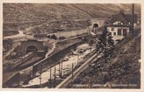 Goschenen Railway Switzerland Old Postcard