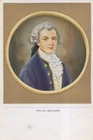 Gotthold Ephraim Lessing German Philosopher Old Painting Cigarette Card