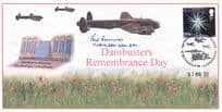 GR Dambusters Remembrance Day Lincs Les Munro LTD TO 15 Hand Signed FDC