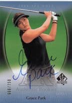 Grace Park Authentic Rookies 2004 Golf SP Hand Signed Autograph Card