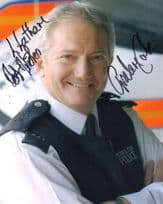 Graham Cole as PC Stamp The Bill Large 10x8 Hand Signed Cast Card Photo