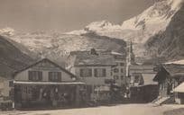 Grand Bazar Coiffeur Allalinhorn Alphubel Saas-Fee Switzerland Postcard