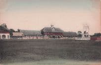 Grand Stand at Singapore Horse Race Course Old Asian Postcard