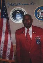 Grant Williams WW2 Plane Pilot War Tuskegee Airman Hand Signed Photo