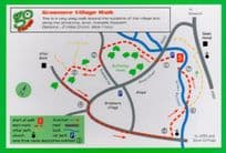 Grasmere Village Cumbria Walk Rare Rambling Postcard