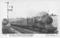 Great Eastern 8513 B12 4-4-0 Old Train Pamlin Prints Railway RPC Postcard