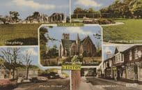 Greetings From Leiston Suffolk Postcard