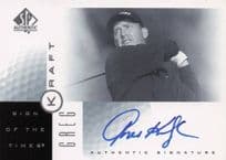 Greg Kraft Sign Of The Times Hand Signed 2001 SP Golf Autograph Card