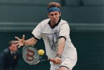 Greg Rusedski Giant Mint Tennis Hand Signed Autograph Photo