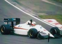Gregor Foitek Swiss Formula 3 Grand Prix Racing Driver Hand Signed Photo