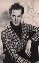 Griffith Jones 1950s Welsh Actor Hand Signed Old Photo