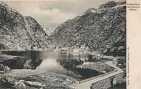 Grimselsee Hospiz Antique Switzerland Postcard