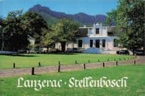 Grounds Of Lanzerac Stellenbosch Hotel South Africa Postcard