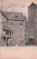 Gruss Aus Cadolzburg Burghof Antique German Postcard