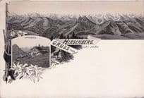 Gruss Aus Hirschberg Antique Rare German Postcard