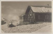 Guests At Hotel Hahnenmoospss Adelboden Swiss Old RPC Postcard