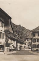 Gummenen Switzerland Real Photo Old Postcard
