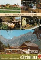 Gustaav Scandanavian Restaurants Christina Diner 2x Swiss Tirol Postcard s