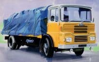 Guy 4 Wheel Load Carrier Lorry Ladybird 1960s Childrens Book Postcard