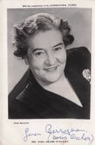 Gwen Berryman of The Archers BBC Radio Antique Hand Signed Photo