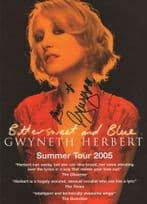 Gwyneth Herbert Jazz Swing 2005 Live In Concert Hand Signed Flyer