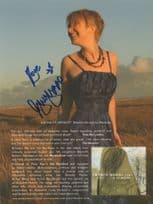 Gwyneth Herbert Jazz Swing Live In Concert Hand Signed Flyer