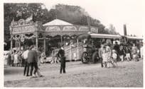 H.Cole & Sons Roundabout Fair Carousel Steam Engine Old Vintage Photo