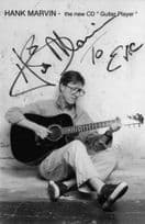 Hank Marvin The Shadows Guitar Player CD Hand Signed Photo