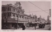 Hardware Store Victoria Avenue Wanganui New Zealand RPC Old Postcard