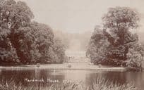 Hardwick House Victorian Rower Whitchurch On Thames Berks Real Photo Postcard