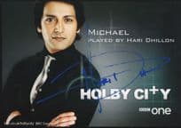 Hari Dhillon as Michael BBC Holby City Hand Signed Cast Card Photo
